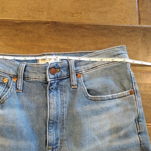 MADEWELL The High Rise Slim BoyJean medium wash, 27 - Picture 13 of 15